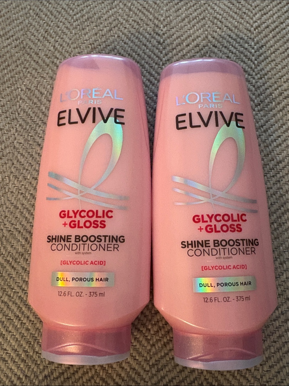 L'Oreal Elvive Glycolic + Gloss Conditioner Set